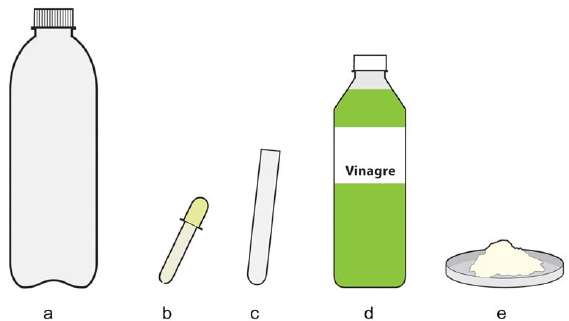 Materiais utilizados no experimento.